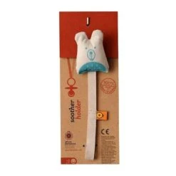 Attache Sucette à Clipser Coton Ours Bleu APunt Barcelona® - Accessoire Bébé écolo -Doudou Bio Promos Boutique attache sucette a clipser coton ours bleu apunt barcelona accessoire bebe ecolo 2