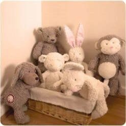 Doudou Lapine FiFi Large (45 Cm) Charlie Bears- Doudou Coton Bio Oeko-tex -Doudou Bio Promos Boutique charlie bears doudou lapine fifi large doudou coton bio oeko tex 1 4