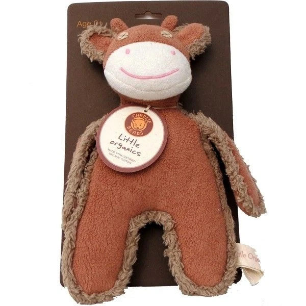 Charlie Bears Doudou Plat Girafe Jimmy - Doudou Coton Bio Oeko Tex 1 Charlie Bears Doudou Plat Girafe Jimmy - Doudou Coton Bio Oeko Tex