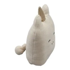 Coussin Boîte à Musique Licorne Blanche Fabelab® Coton Bio GOTS- Doudou Bio Scandinave -Doudou Bio Promos Boutique coussin boite a musique licorne blanche fabelab coton bio gots doudou bio scandinave 2