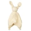 Doudou Bébé Coton Bio Floppy Lange De Mousseline Crème Hoppa®- Doudou Bio GOTS
