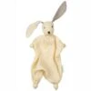 Doudou Bébé Coton Bio GOTS Tino Mousseline Ecru Hoppa® 30cm- Doudou Bio