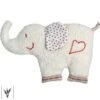 Doudou Bouillotte Eléphant 30 Cm Coton Bio Epeautre Efie® - Doudou Bio Naturel Efie
