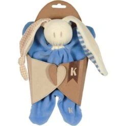 Doudou Coton Bio Keptin-jr Toddel Large Bleu Bleuet 21cm - Doudou Ecologique -Doudou Bio Promos Boutique doudou coton bio keptin jr toddel bleu bleuet doudou ecologique 2