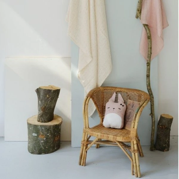 Doudou Coussin Lapine Vieux Rose Fabelab® Coton Bio GOTS- Doudou Bio Scandinave 3 Doudou Coussin Lapine Vieux Rose Fabelab® Coton Bio GOTS- Doudou Bio Scandinave – Image 3