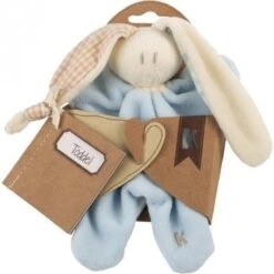 Doudou Hochet Coton Bio Keptin-jrLittle Toddel Bleu Ciel - Doudou Ecologique -Doudou Bio Promos Boutique doudou hochet coton bio keptin jr little toddel bleu ciel doudou ecologique 2