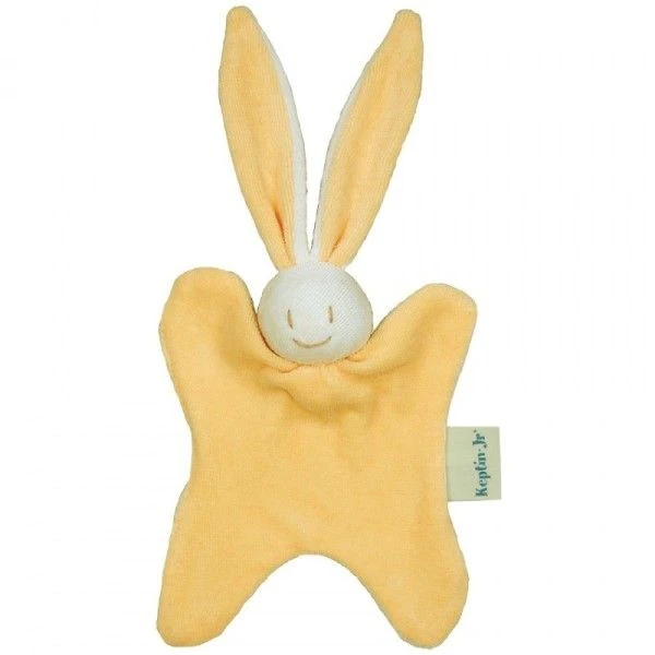 Doudou Keptin-jr Little Rabby Jaune 16 Cm Coton Bio - Doudou Ecologique 1 Doudou Keptin-jr Little Rabby Jaune 16 Cm Coton Bio - Doudou Ecologique