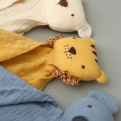 Doudou Lange Mousseline De Coton Bio Koala Albetta® 35cm- Lange -Doudou Bio Promos Boutique doudou lange mousseline de coton bio koala albetta lange 3