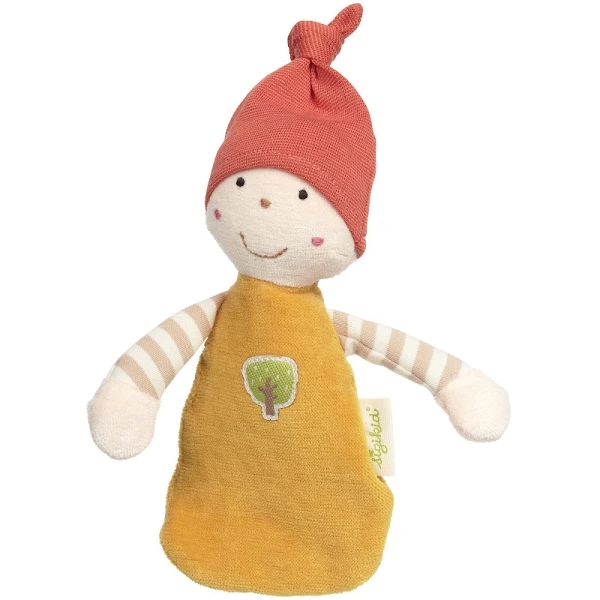 Doudou Lutin 20cm Green Sigikid® Coton Bio & Laine - Peluche Bio 1 Doudou Lutin 20cm Green Sigikid® Coton Bio & Laine - Peluche Bio