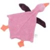 Doudou Marionnette à Doigt Oie Rosalie 30 Cm Nanchen Natur® Coton & Laine Bio- Jouet Bio