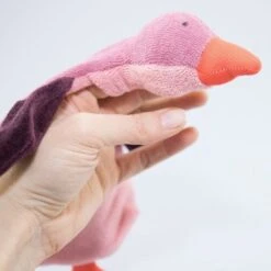 Doudou Marionnette à Doigt Oie Rosalie 30 Cm Nanchen Natur® Coton & Laine Bio- Jouet Bio -Doudou Bio Promos Boutique doudou marionnette a doigt oie rosalie 30 cm nanchen natur coton laine bio jouet bio 4