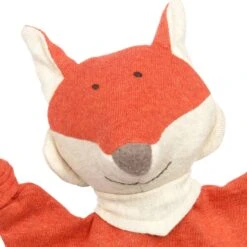 Doudou Naissance Petit Renard Plat à Nœuds Jersey De Coton Bio Sigikid® 19 Cm - Doudou Bébé -Doudou Bio Promos Boutique doudou naissance petit renard plat a noeuds jersey de coton bio sigikid 19 cm doudou bebe 2