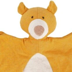 Doudou Ours Plat à Nœuds Jersey De Coton Bio Sigikid® 26 Cm Jaune Ocre - Doudou Bébé -Doudou Bio Promos Boutique doudou ours plat a noeuds jersey de coton bio sigikid 26 cm jaune ocre doudou bebe 2