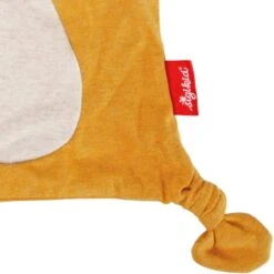 Doudou Ours Plat à Nœuds Jersey De Coton Bio Sigikid® 26 Cm Jaune Ocre - Doudou Bébé -Doudou Bio Promos Boutique doudou ours plat a noeuds jersey de coton bio sigikid 26 cm jaune ocre doudou bebe 3