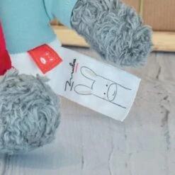 Doudou Peluche Bio Âne 25cm Maïlou Tradition® Coton Bio - Doudou Bio Fait En France -Doudou Bio Promos Boutique doudou peluche bio anne mailou tradition coton bio doudou bio fait en france 2