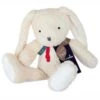 Doudou Peluche Bio Lapin 30cm Maïlou Tradition® Coton Bio - Doudou Bio Fait En France
