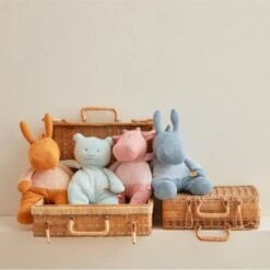 Doudou Peluche Coton Bio Âne Paco Bleu 32cm Noukie's® - Bébé Bio 9 Doudou Peluche Coton Bio Âne Paco Bleu 32cm Noukie's® - Bébé Bio -Doudou Bio Promos Boutique doudou peluche coton bio ane paco bleu 32cm noukie s bebe bio 3