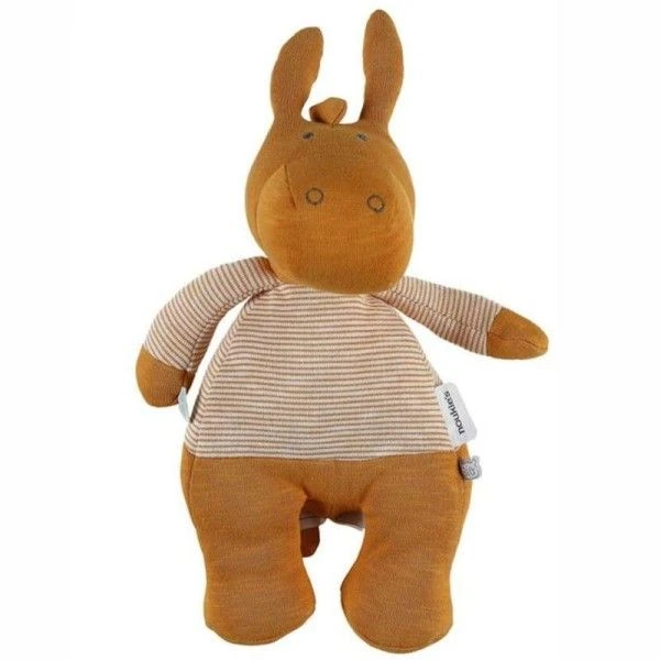 Doudou Peluche Coton Bio Âne Paco Ocre 32cmNoukie's®- Bébé Bio 1 Doudou Peluche Coton Bio Âne Paco Ocre 32cmNoukie's®- Bébé Bio