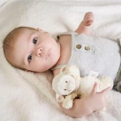 Doudou Peluche Coton Bio & Caoutchouc Naturel Bahbah L'agneau Tikiri® - Jouet Bio -Doudou Bio Promos Boutique doudou peluche coton bio caoutchouc naturel bahbah l agneau tikiri jouet bio 4