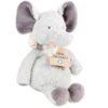 Doudou Peluche Coton Bio Medium éléphant 25cm Tikiri® - Jouet Bio