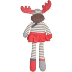 Doudou Peluche Coton Bio Organic Farm Buddies™ Élan 'Fanny'- Doudou Bio