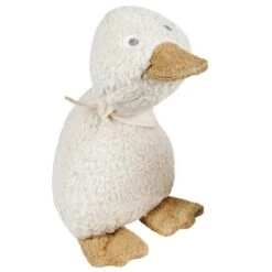 Doudou Peluche Efie Canard Naturel 32 Cm - Doudou Coton Bio Vegan