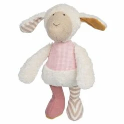 Doudou Peluche Mouton Vichy 27cm Green Sigikid® - Peluche Bio