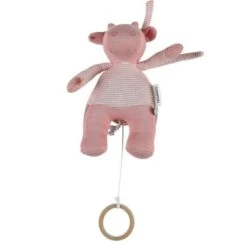 Doudou Peluche Musicale Coton Bio Lola Rose Noukie's® - Bébé Bio -Doudou Bio Promos Boutique doudou peluche musicale coton bio lola rose noukie s bebe bio 2