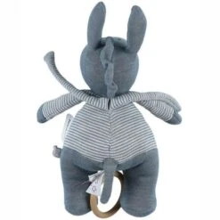 Doudou Peluche Musicale Coton Bio Paco Bleu Noukie's® - Bébé Bio -Doudou Bio Promos Boutique doudou peluche musicale coton bio paco bleu noukie s bebe bio 2