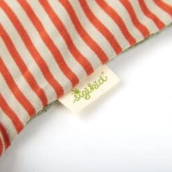 Doudou Plat à Nœuds Lapin Bio Serie Green Sigikid® 28 Cm - Doudou Plat Coton Naturel -Doudou Bio Promos Boutique doudou plat a noeuds lapin bio green sigikid coton naturel 4