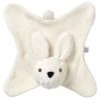 Doudou Plat Anika Lapin Écru Coton Bio Franck & Fischer® - Doudou Plat Coton Bio