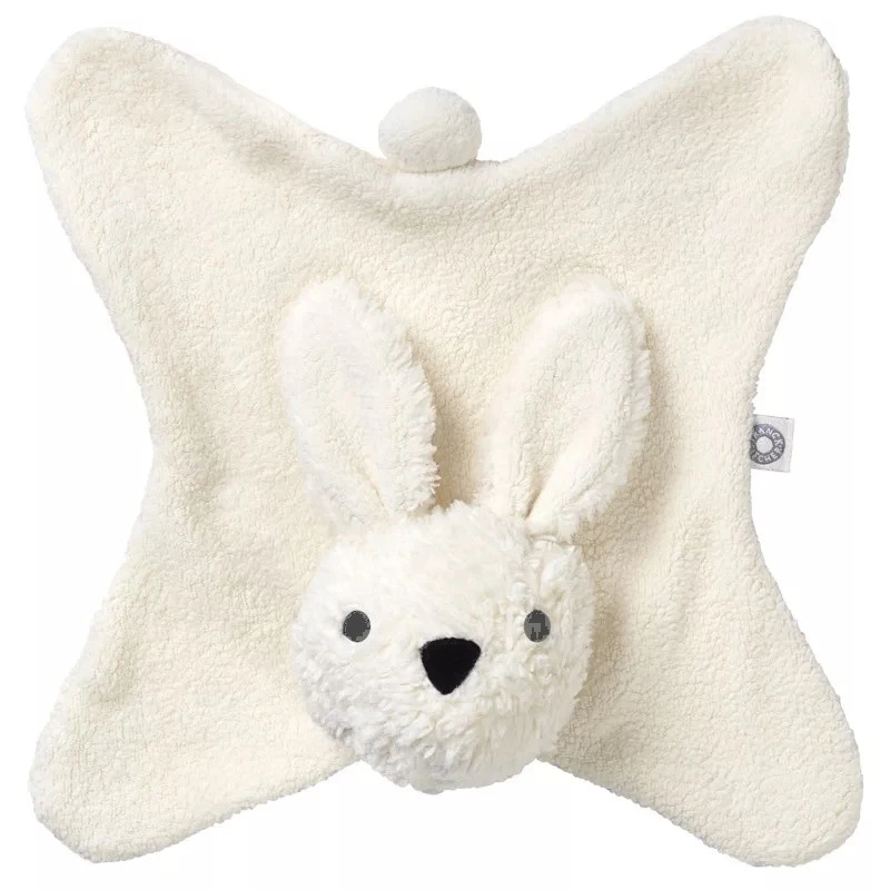 Doudou Plat Anika Lapin Écru Coton Bio Franck & Fischer® - Doudou Plat Coton Bio 1 Doudou Plat Anika Lapin Écru Coton Bio Franck & Fischer® - Doudou Plat Coton Bio