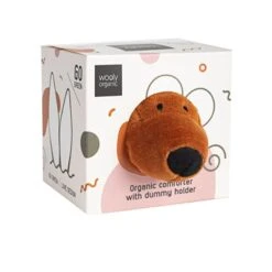 Doudou Plat Attache Sucette Ours Caramel Wooly Organic® Coton Bio 25 Cm - Doudou Bio GOTS -Doudou Bio Promos Boutique doudou plat attache sucette ours caramel wooly organic coton bio 25 cm doudou bio gots 2