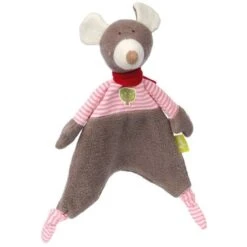 Doudou PlatBio Sigikid® Souris Green - Doudou Bio