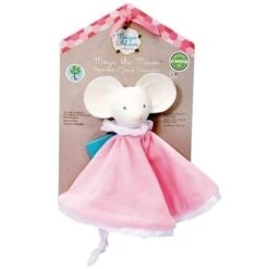 Doudou Plat Caoutchouc Naturel & Coton Meiya La Souris Meiya & Alvin® - Jouet Bio -Doudou Bio Promos Boutique doudou plat caoutchouc naturel coton meiya la souris meiya alvin jouet bio 4