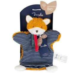 Doudou Plat Marionnette Renard 25 Cm Maïlou Tradition® Coton Bio - Doudou Made In En France -Doudou Bio Promos Boutique doudou plat marionnette renard 25 cm mailou tradition coton bio doudou made in en france 2