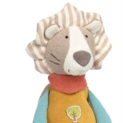 Doudou Plat Nœud Peluche Lion 32cm Green Sigikid® - Peluche Bio -Doudou Bio Promos Boutique doudou plat noeud peluche lion 32cm green sigikid peluche bio 2