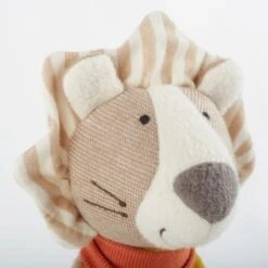 Doudou Plat Nœud Peluche Lion 32cm Green Sigikid® - Peluche Bio -Doudou Bio Promos Boutique doudou plat noeud peluche lion 32cm green sigikid peluche bio 3