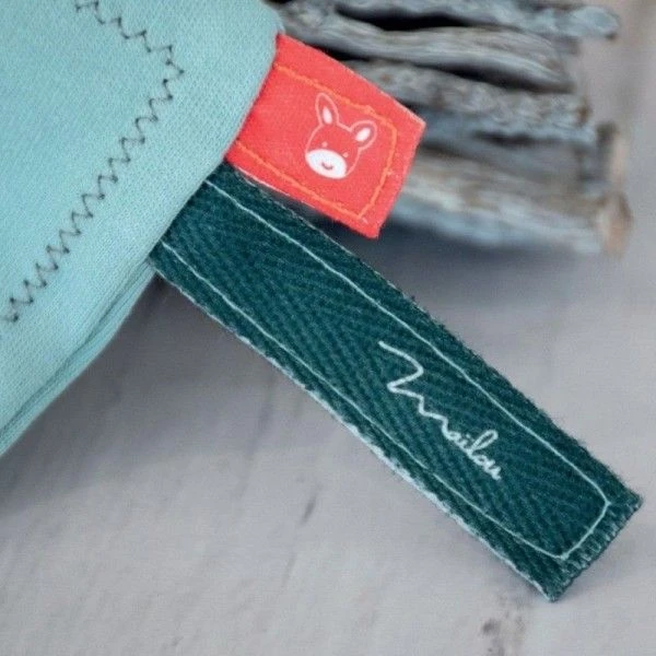 Doudou Plat & Pantin Âne Peluche 15 Cm Maïlou Tradition® Coton Bio - Doudou Bio Français 4 Doudou Plat & Pantin Âne Peluche 15 Cm Maïlou Tradition® Coton Bio - Doudou Bio Français – Image 4