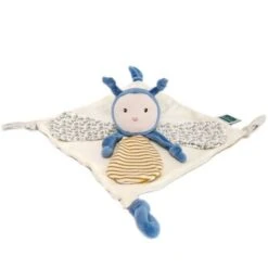 Doudou Plat Pollen L'abeille 25cm Coton Bio Doudou Et Compagnie® - Doudou Bio Français -Doudou Bio Promos Boutique doudou plat pollen l abeille 25cm coton bio doudou et compagnie doudou bio francais 2