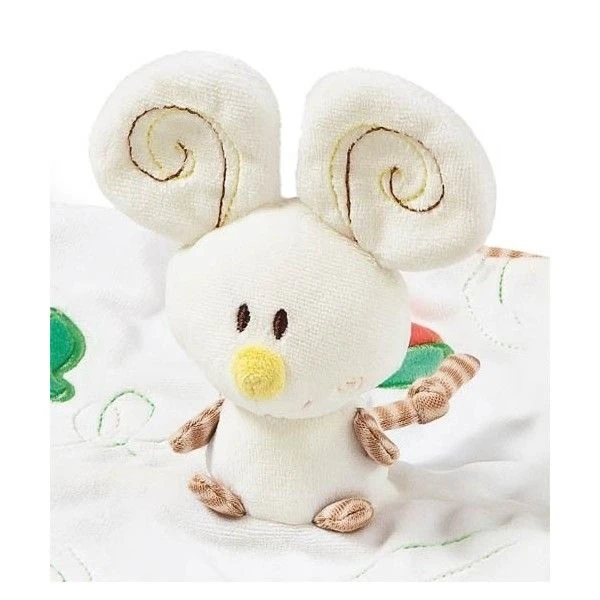 Doudou Plat Souris Trudi Nature 30 Cm - Doudous Naturel 2 Doudou Plat Souris Trudi Nature 30 Cm - Doudous Naturel – Image 2
