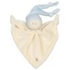 Doudou Zmooz Small 16cm Keptin -jr Coton Bio Bleu Ciel - Doudou Naissance