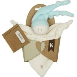 Doudou Zmooz Small 16cm Keptin -jr Coton Bio Bleu Ciel - Doudou Naissance -Doudou Bio Promos Boutique doudou zmooz small keptin jr coton bio bleu ciel doudou naissance 2