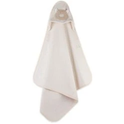 Drap De Bain Bébé Bio Cape Avec Capuche Ourson Wooly Organic® Coton Bio - Serviette Bio GOTS -Doudou Bio Promos Boutique drap de bain bebe bio cape avec capuche ourson wooly organic coton bio serviette bio gots 2