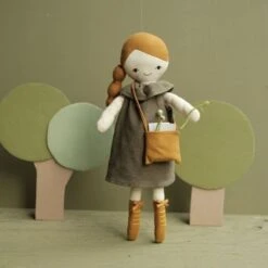 Grande Poupée De Tissu "Acorn" Fabelab® 40 Cm Coton Bio GOTS- Jouet Bio Scandinave -Doudou Bio Promos Boutique grande poupee de tissu acorn fabelab coton bio gots jouet bio scandinave 3