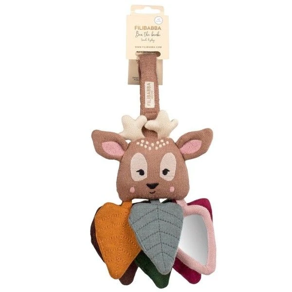 Hochetà Suspendre Bea Le Bambi 27 Cm Filibabba®-Doudou Peluche Design Scandinave 1 Hochetà Suspendre Bea Le Bambi 27 Cm Filibabba®-Doudou Peluche Design Scandinave