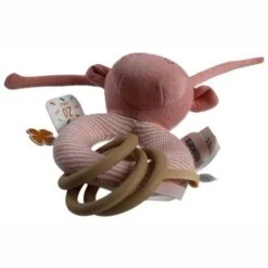 Hochet Attache Tétine & Anneau De Dentition Coton Bio & Caoutchouc Lola Rose Noukie's® - Bébé Bio 7 Hochet Attache Tétine & Anneau De Dentition Coton Bio & Caoutchouc Lola Rose Noukie's® - Bébé Bio -Doudou Bio Promos Boutique hochet attache tetine anneau de dentition coton bio caoutchouc lola rose noukie s bebe bio 2