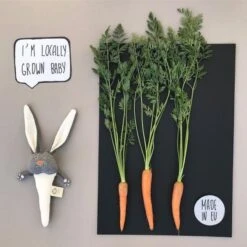 Hochet Bio Lapin Gris Wooly Organic® Coton Bio 22cm - Doudou Bio GOTS -Doudou Bio Promos Boutique hochet bio lapin gris wooly organic coton bio 22cm doudou bio gots 2