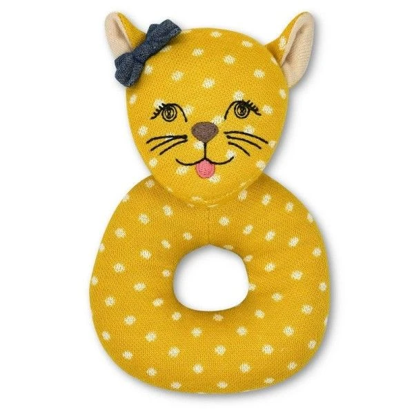 Hochet Tissu Bio Guépard Rita Apple Park™-Jouets Bio Apple Park™ 1 Hochet Tissu Bio Guépard Rita Apple Park™-Jouets Bio Apple Park™