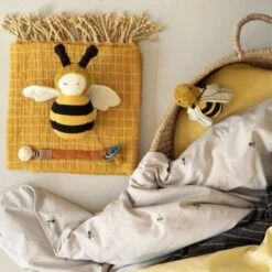 Jouets Bébé Culbuto Abeille Fabelab® 18 Cm Coton Bio GOTS- Jouet Bio Scandinave -Doudou Bio Promos Boutique jouets bebe culbuto abeille fabelab 18 cm coton bio gots jouet bio scandinave 8